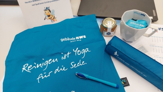 Willkommenspaket bei RWS G
