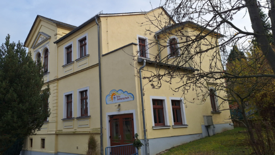 Außenanlage der Kita Sonnenschein