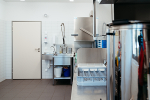 Küchenbereich einer Kita