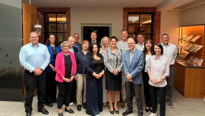 Die Vertriebsteams der RWS Gruppe aus Gebäudeservice, Catering und Sicherheitsservice beim gemeinsamen Vertriebs- und Weiterbildungstreffen 2026 in Grimma.